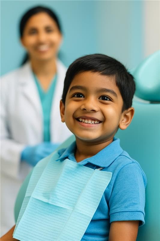 Dental service background